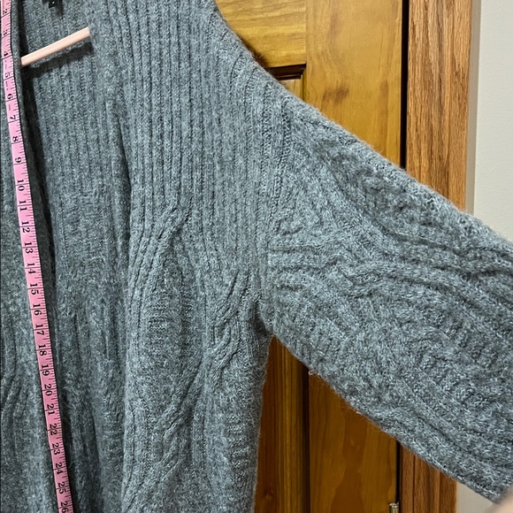 Express Charcoal Gray Women's Cardigan - Picture 6 of 6